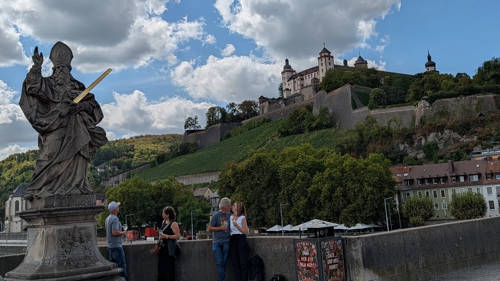 Festung Marienberg, eine Station dieser Tour