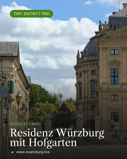 Beitrag auf Instagram: Der Hofgarten der Residenz kostet keinen Eintritt und hat länger offen als die Residenz selbst: täglich ab 8 …