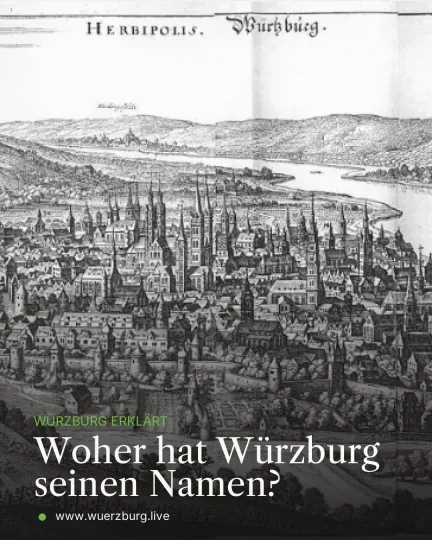 Beitrag auf Instagram: Die ältesten Belege stammen aus der Zeit um 700, eine Urkunde von 704 spricht vom castellum Virteburh. Schon …